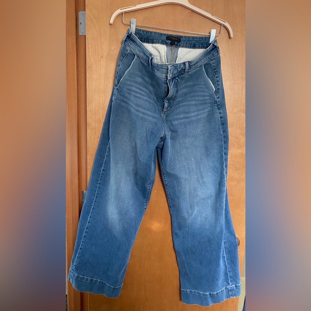 Ann Taylor Curvy Fit Blue Denim Jeans